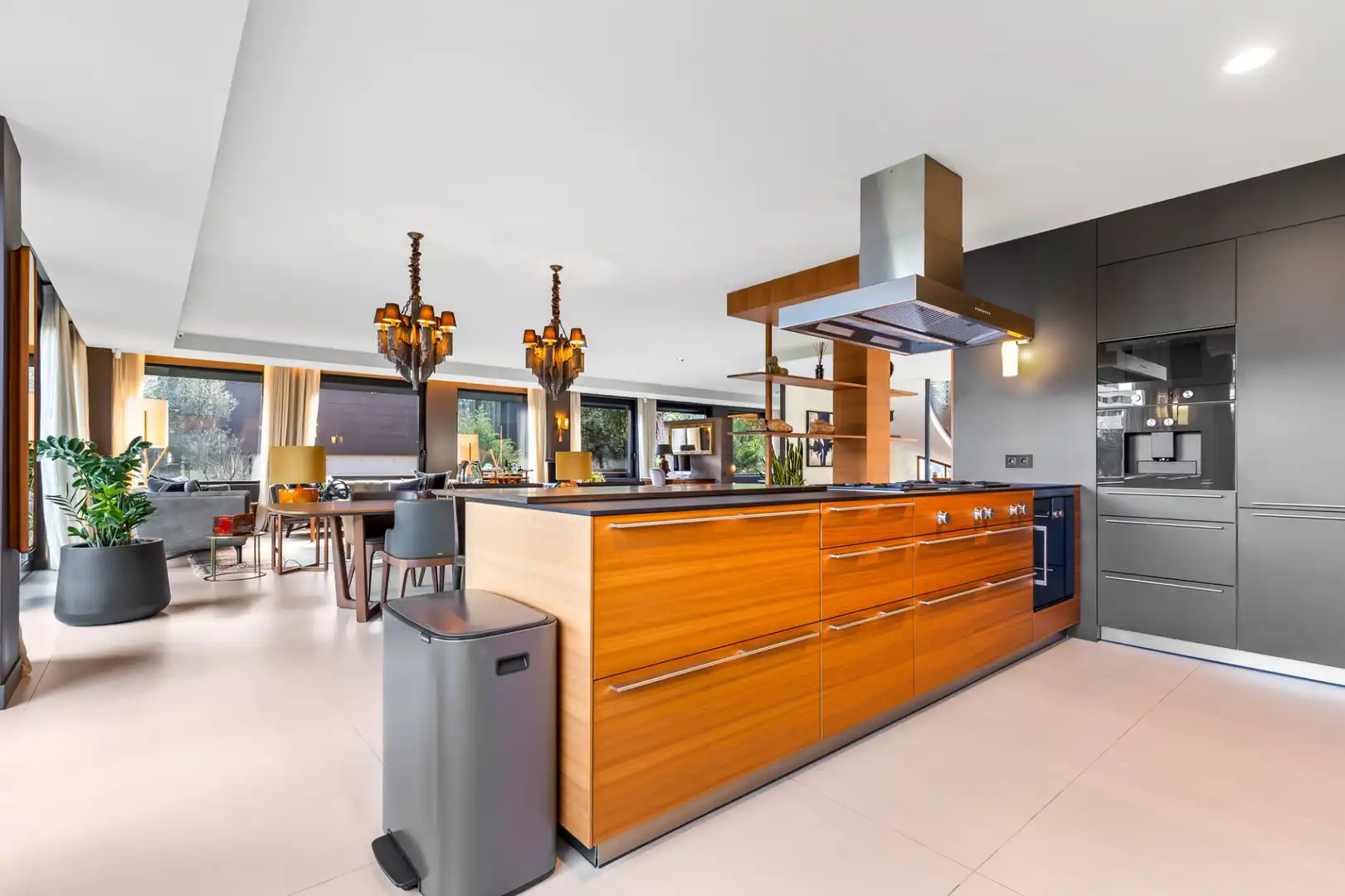 Cocina de Casa o chalet en venta en Esplugues de Llobregat con Aire acondicionado, Calefacción y Terraza