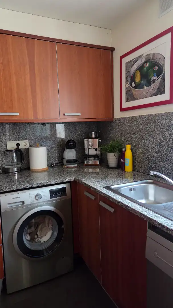 Kitchen of Flat for sale in Sant Feliu de Guíxols  with Air Conditioner, Heating and Terrace