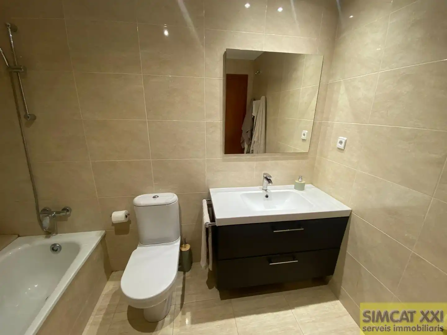 Bathroom of Flat for sale in Navata  with Heating, Storage room and Community pool