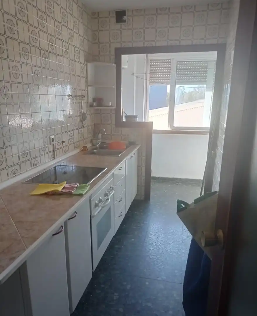 Cocina de Piso en venta en Málaga con Jardín privado y Piscina comunitaria