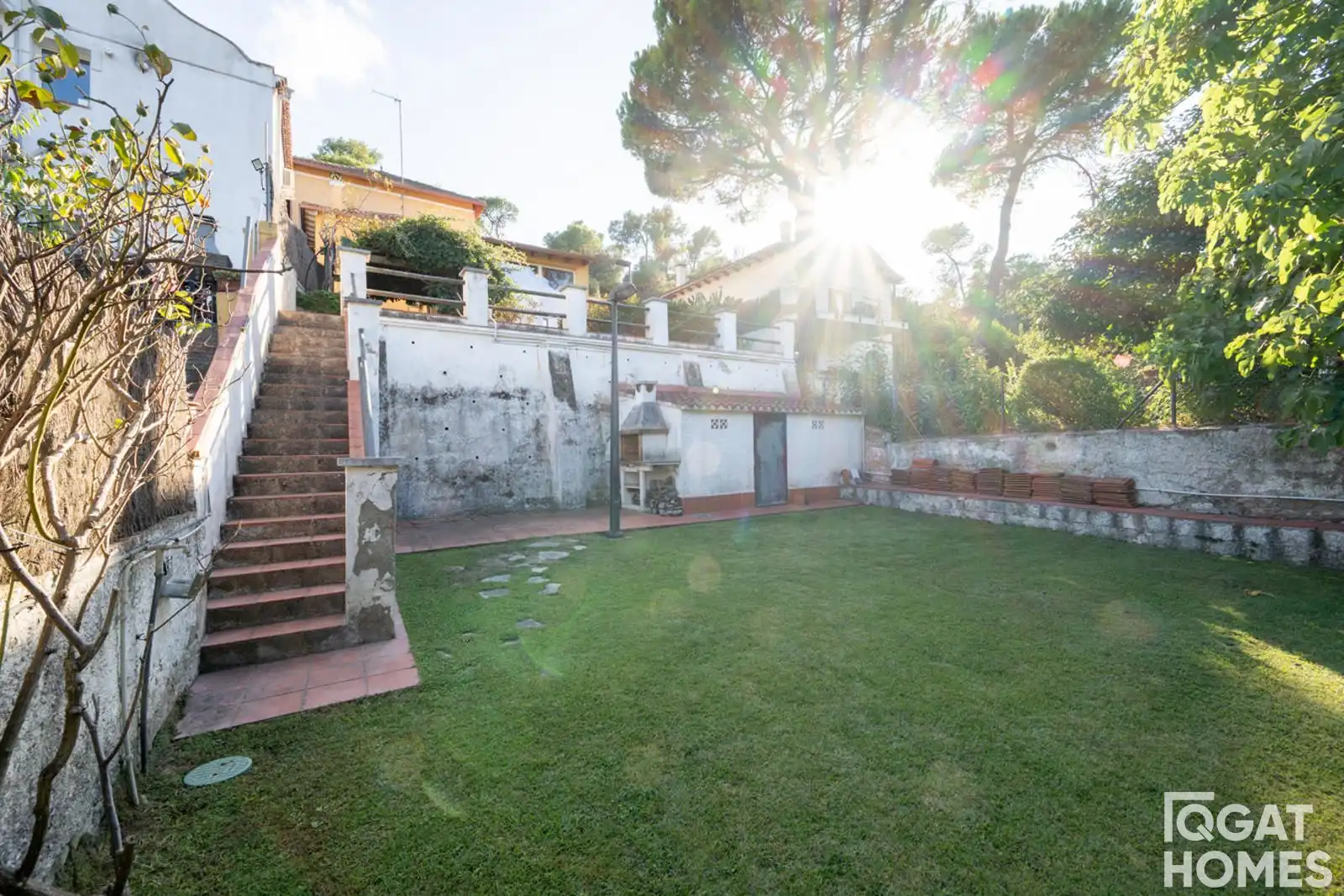 Jardí de Casa o xalet en venda en Sant Cugat del Vallès amb Aire condicionat, Calefacció i Terrassa