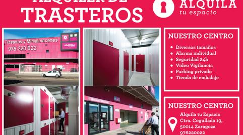 Foto 2 de Traster de lloguer a Avenida de Madrid, 206, La Bozada – Parque Delicias, Zaragoza