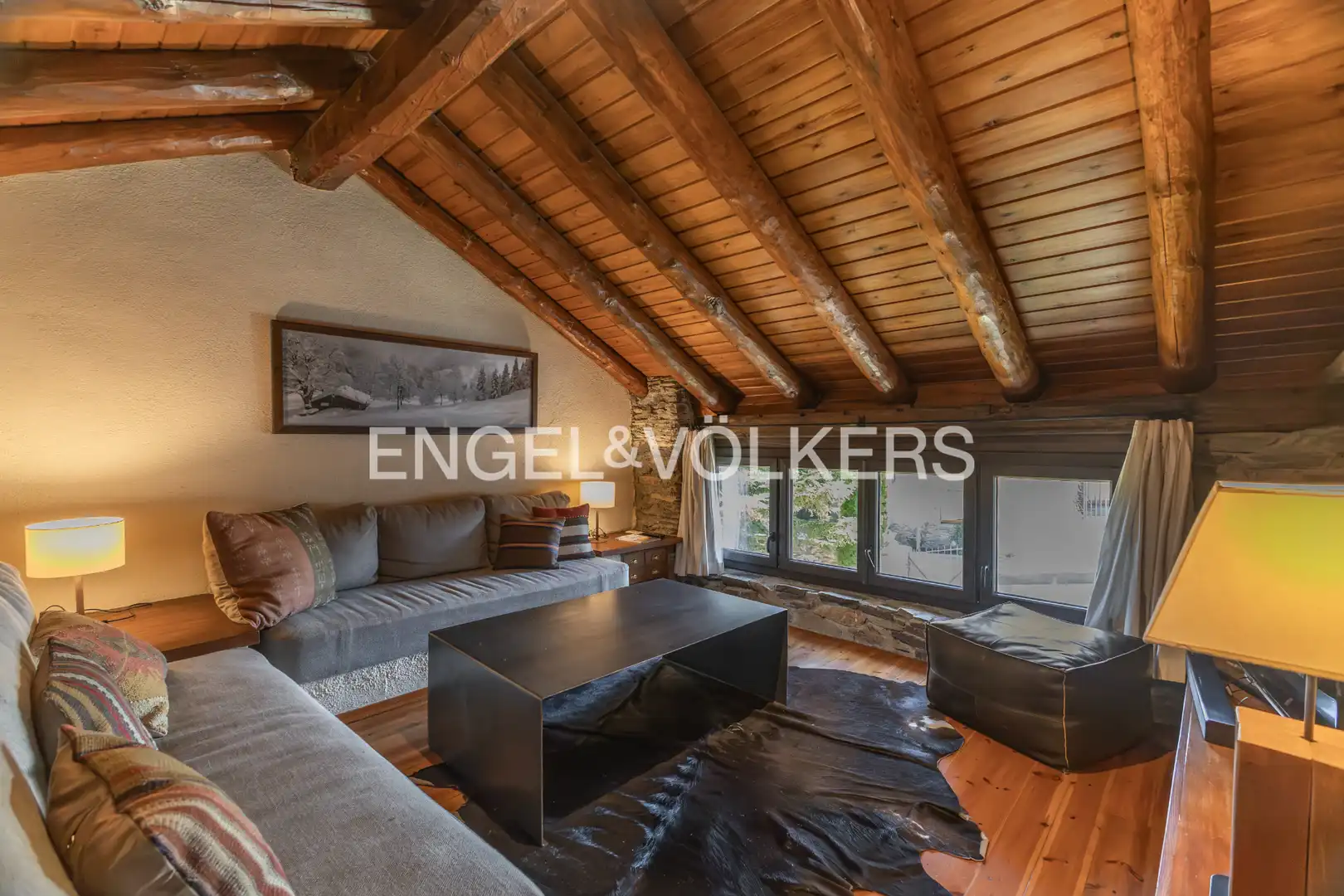 Sala de estar de Casa o chalet en venta en Bolvir con Calefacción, Jardín privado y Parquet