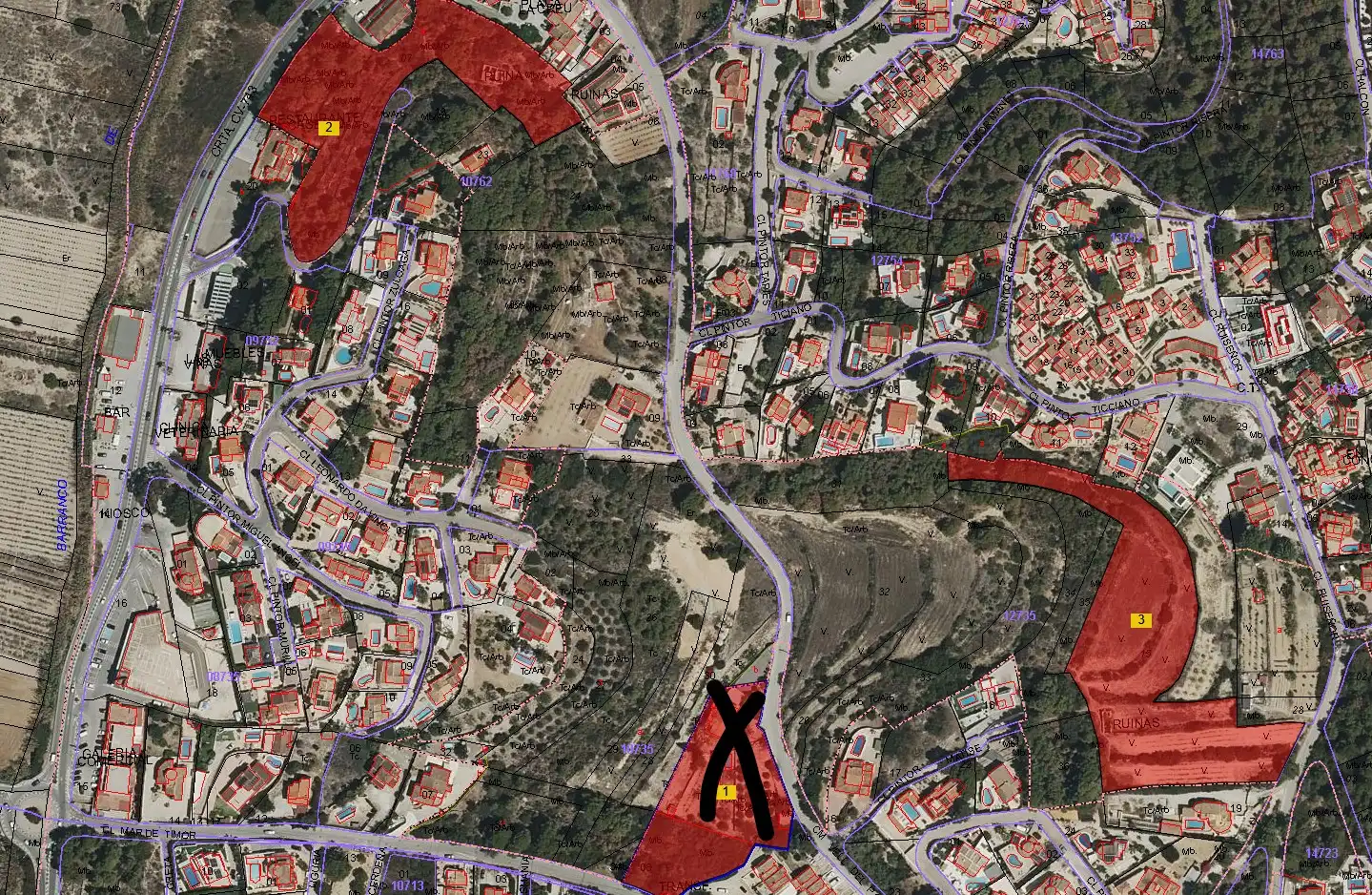 Außenansicht von Residential zum Verkauf in Moraira