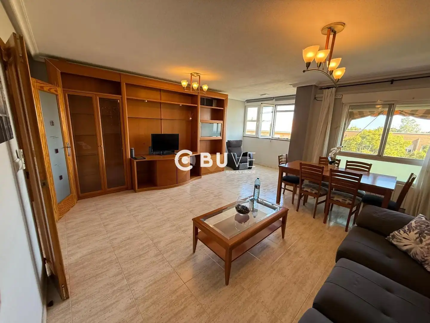 Living room of Houses for sale in San Vicente del Raspeig / Sant Vicent del Raspeig  with Air Conditioner, Heating and Swimming Pool