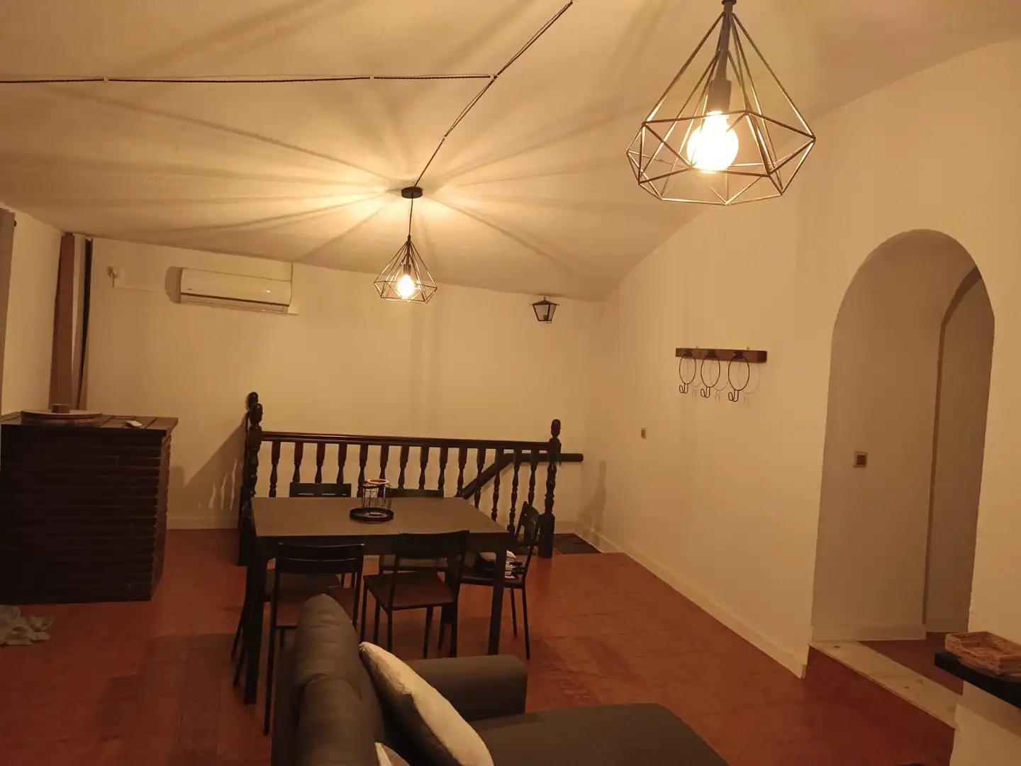 Comedor de Piso en venta en Valencia de Alcántara con Aire acondicionado, Terraza y Amueblado