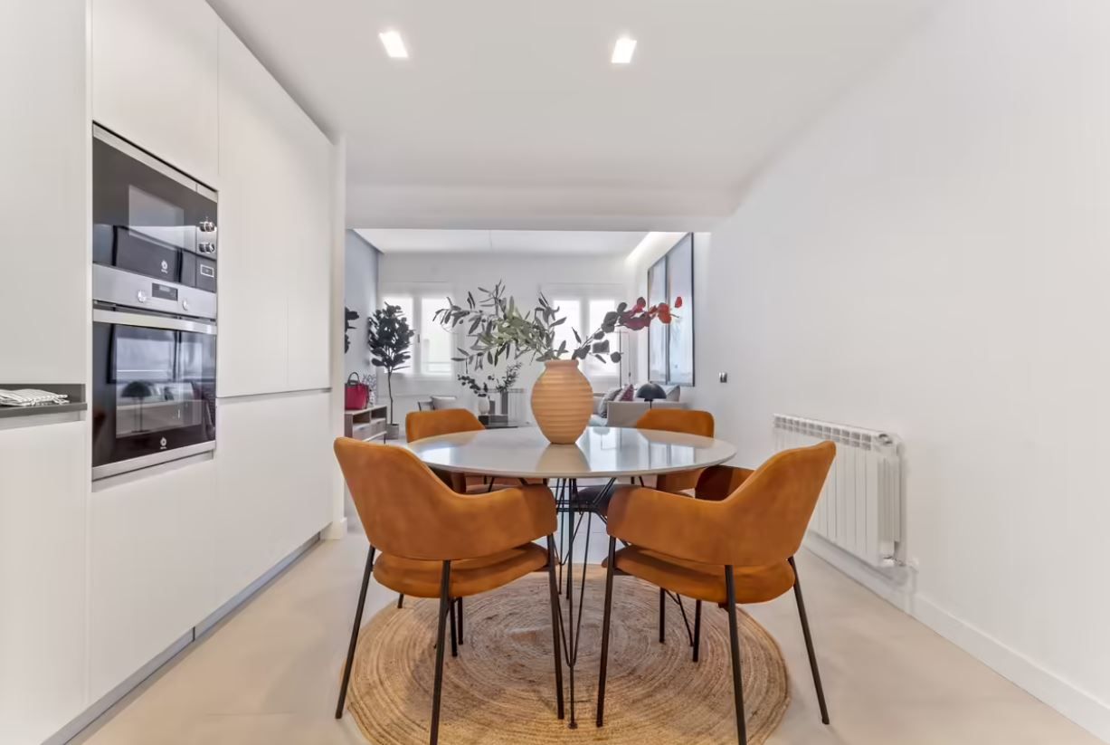 Dining room of Flat to rent in Ciudad Real Capital  with Air Conditioner, Furnished and Pets allowed