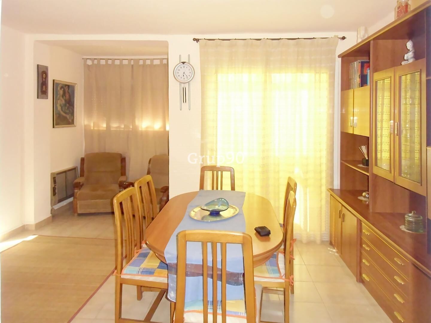 Dining room of Flat for sale in  Lleida Capital  with Heating and Balcony
