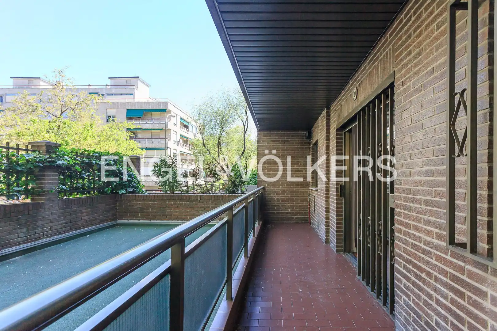 Terraza de Apartamento de alquiler en Madrid con Calefacción, Parquet y Terraza