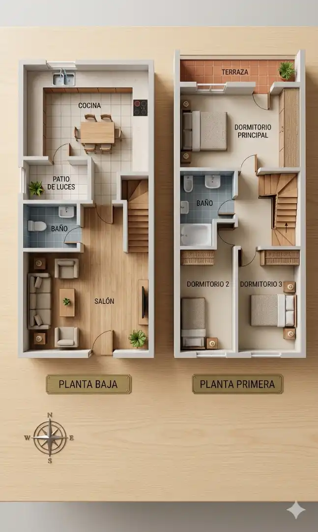Casa a schiera con terrazza in vendita a Calle del Carmen, imagen 38