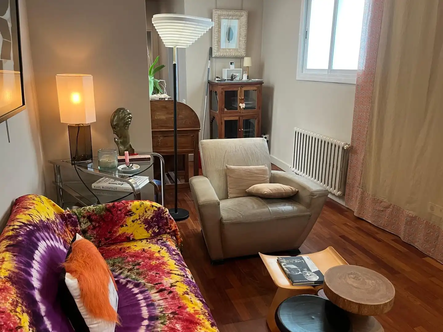 Sala d'estar de Pis en venda en Barcelona amb Aire condicionat i Calefacció