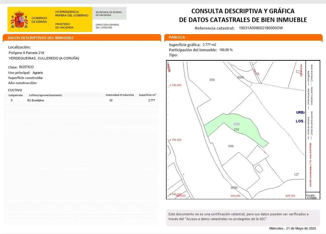Residencial en venda en Culleredo