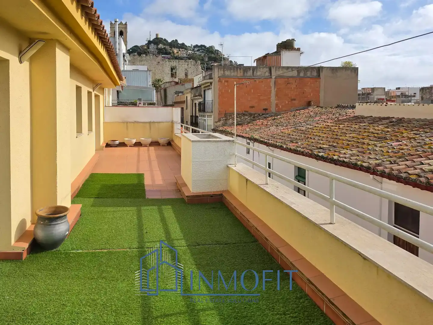 Vista exterior de Àtic en venda en Blanes amb Calefacció, Terrassa i Traster
