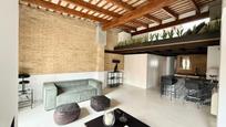 Sala d'estar de Dúplex de lloguer en  Valencia Capital amb Aire condicionat i Balcó
