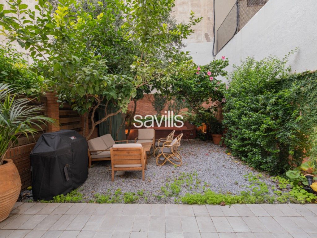 Jardín de Casa o chalet en venta en  Barcelona Capital con Jardín privado, Terraza y Balcón