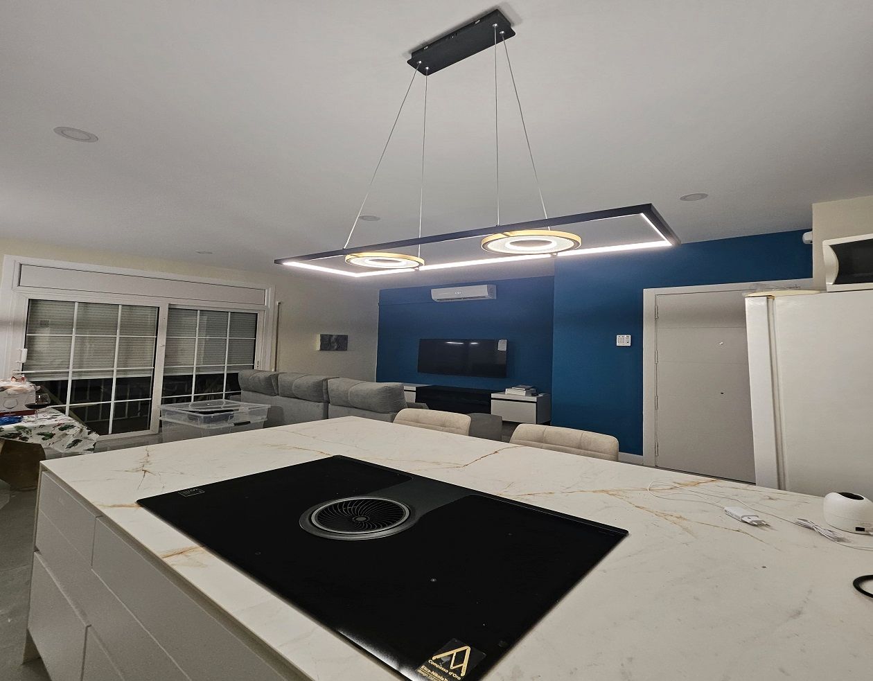 Kitchen of Apartment to rent in Castelldefels  with Air Conditioner, Heating and Terrace