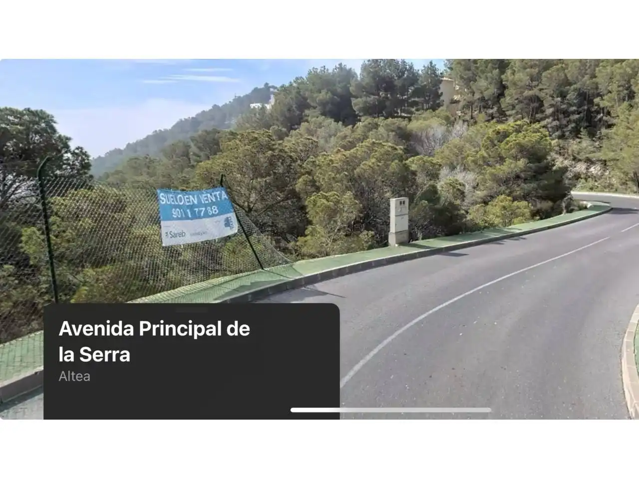Vista exterior de Residencial en venta en Altea