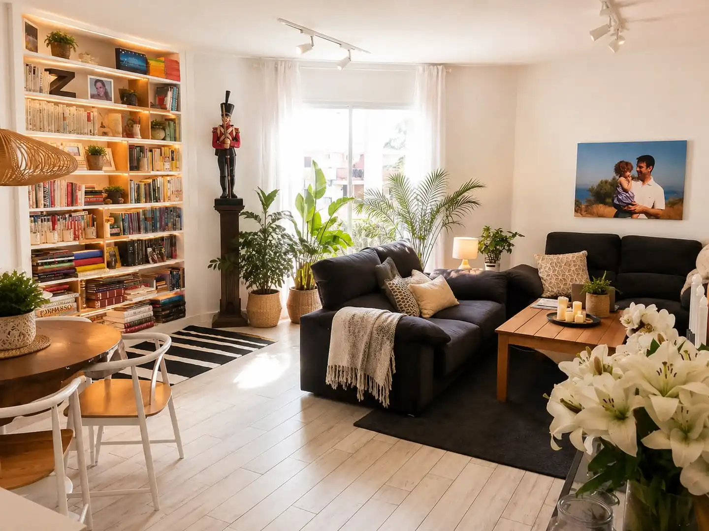 Living room of Attic for rent in Alcalá de Guadaira  with Heating, Terrace and Storage room