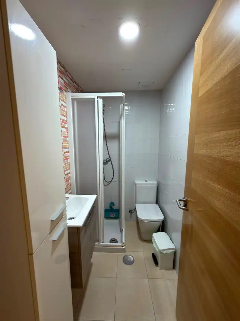 Bathroom of Flat for rent in Granada  with Heating, Parquet flooring and Furnished
