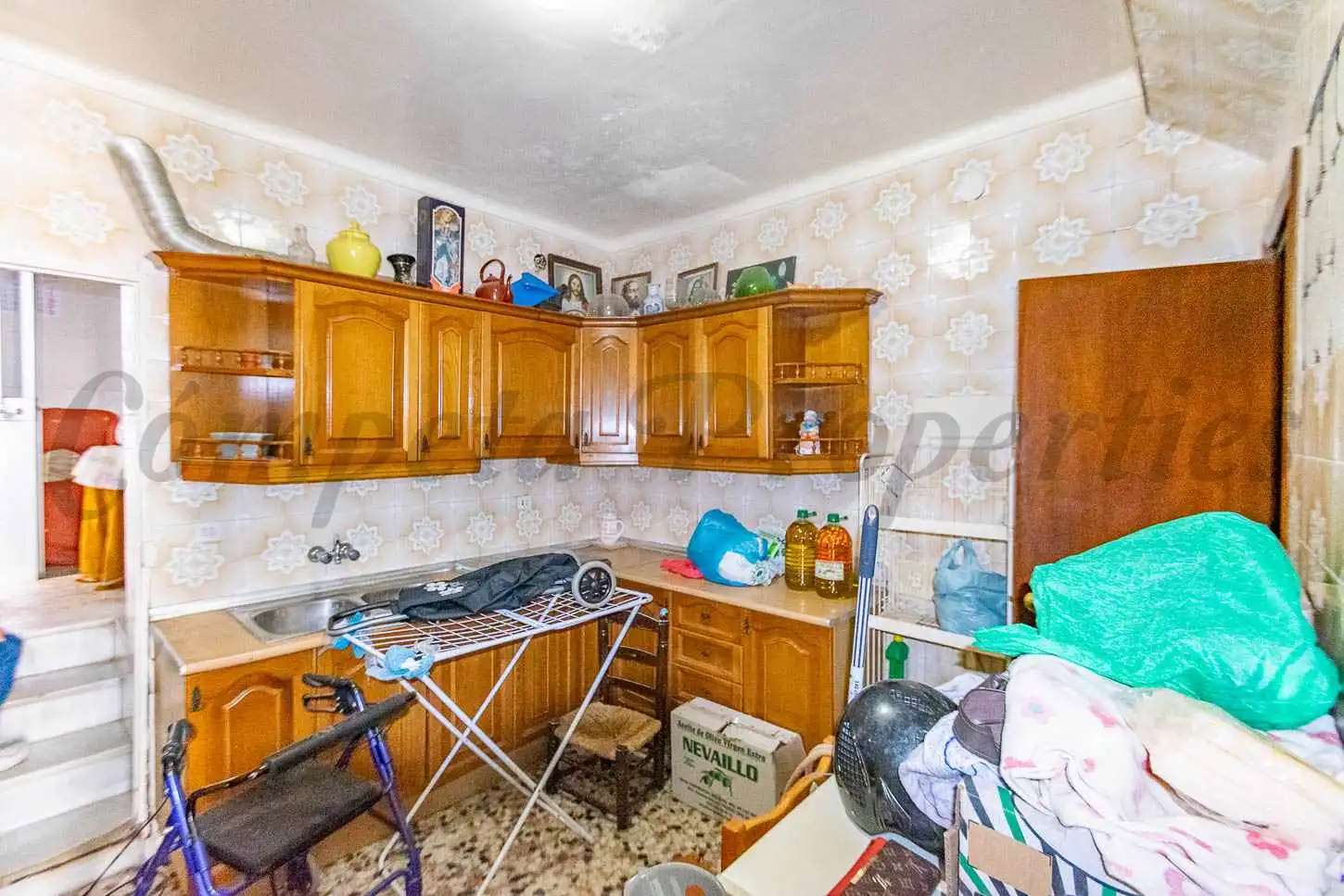 Cocina de Casa adosada en venta en Torrox con Terraza, Trastero y Amueblado