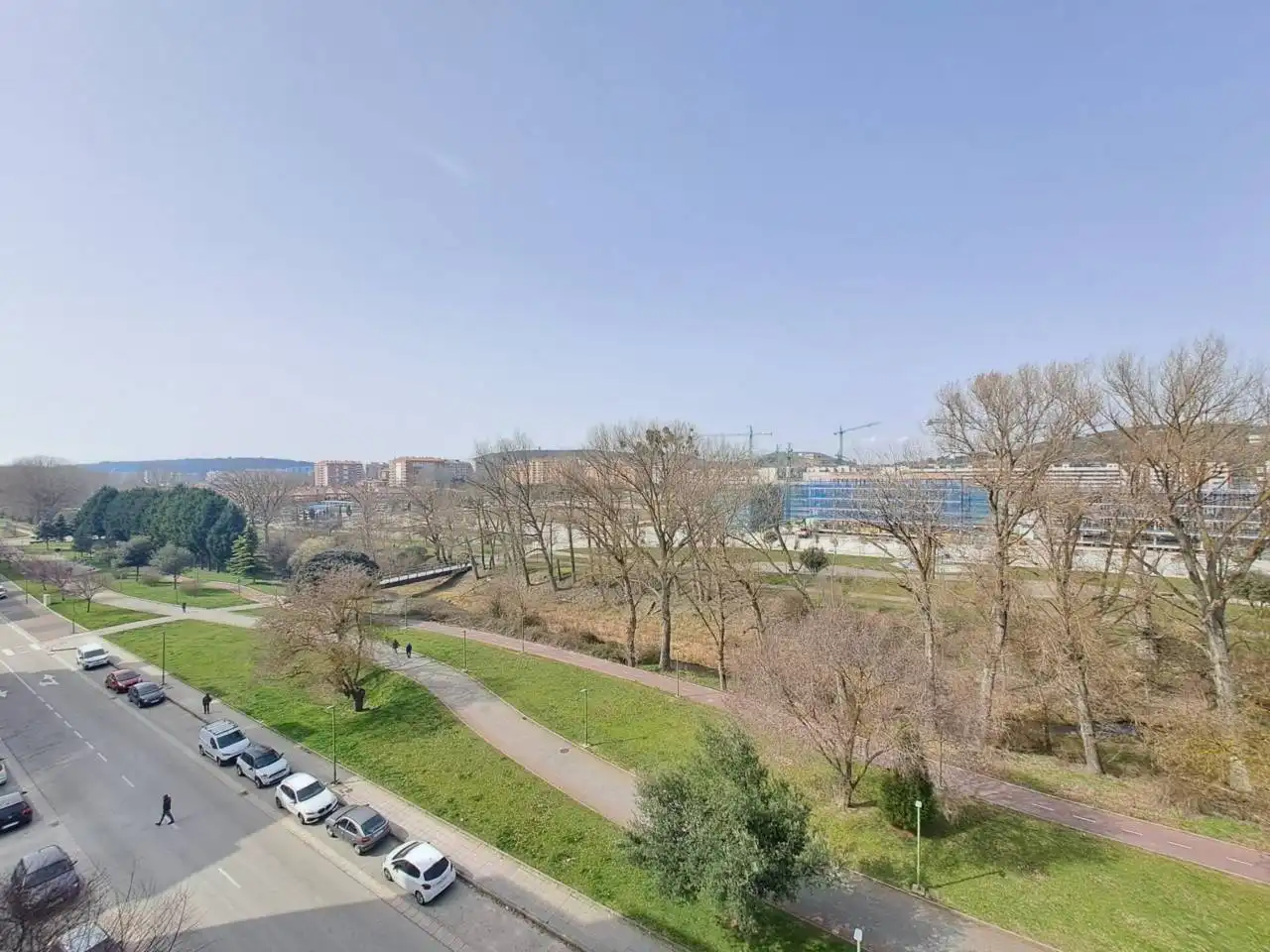 Vista exterior de Pis en venda en Burgos amb Calefacció, Parquet i Terrassa