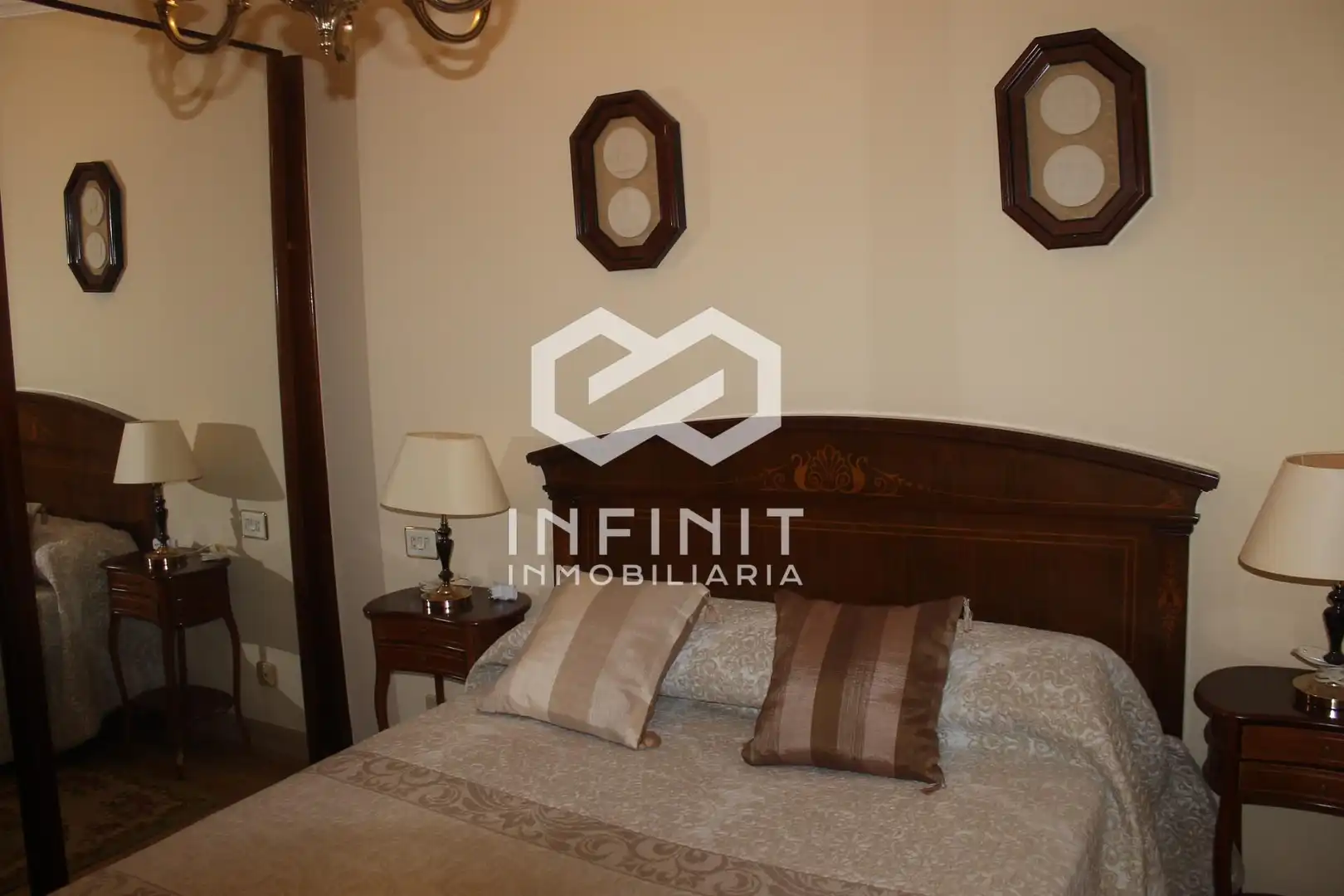 Bedroom of Flat for sale in Noreña  with Heating