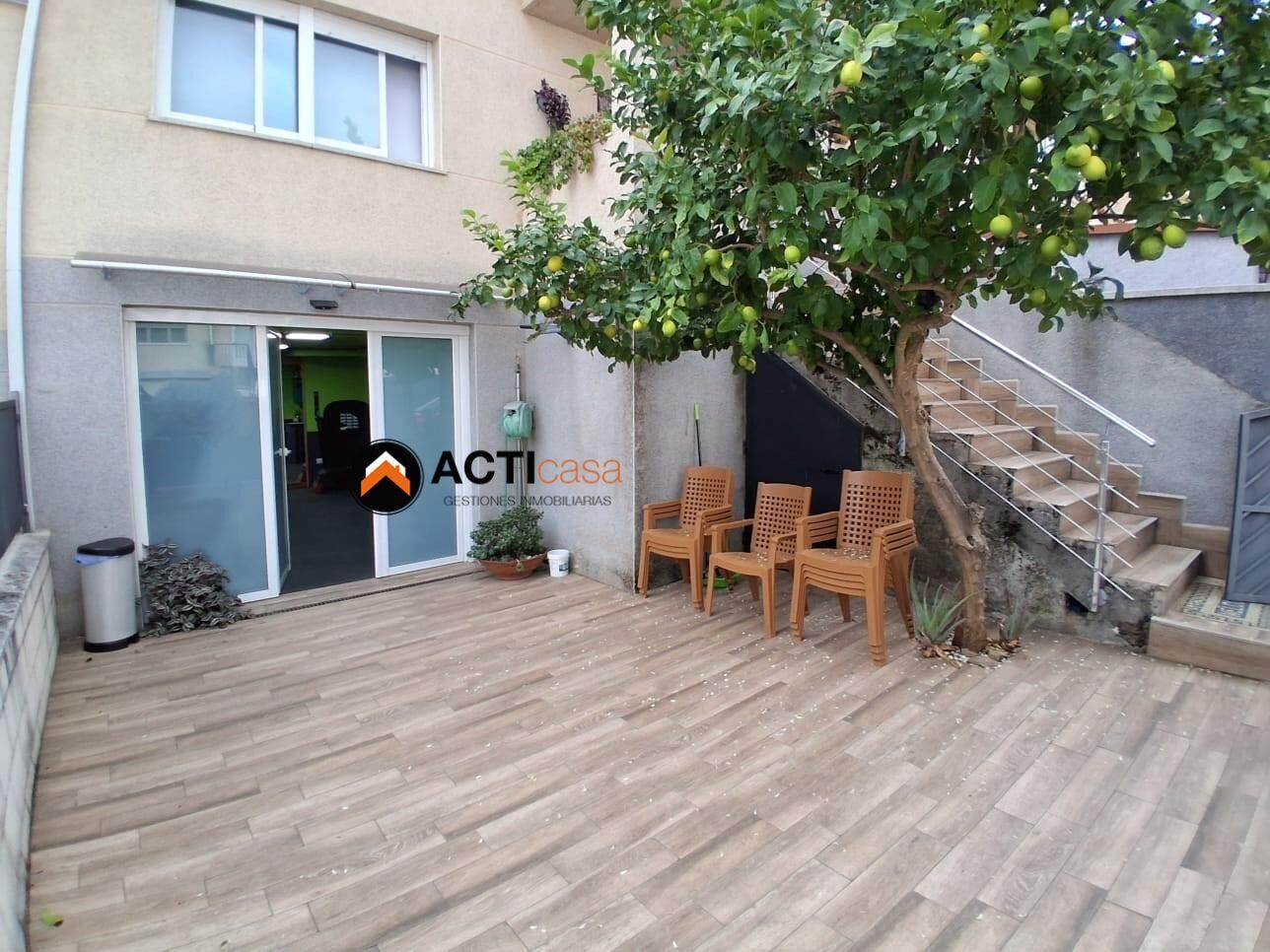 Terrassa de Casa adosada en venda en Cáceres Capital amb Aire condicionat i Calefacció