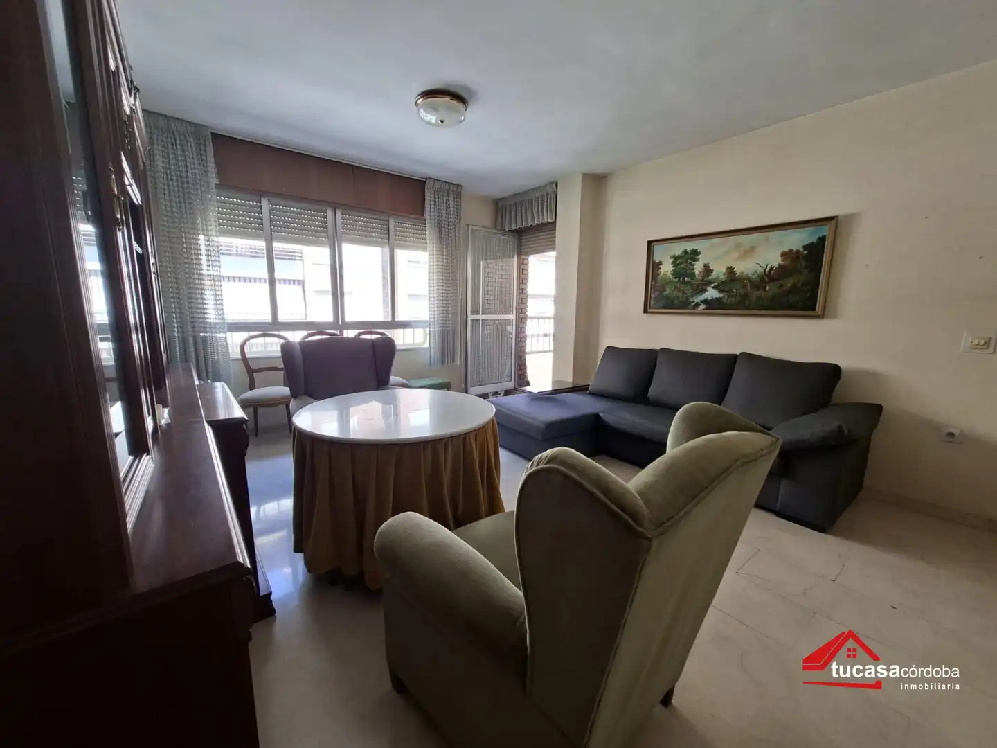 Sala de estar de Piso en venta en Córdoba con Terraza y Trastero
