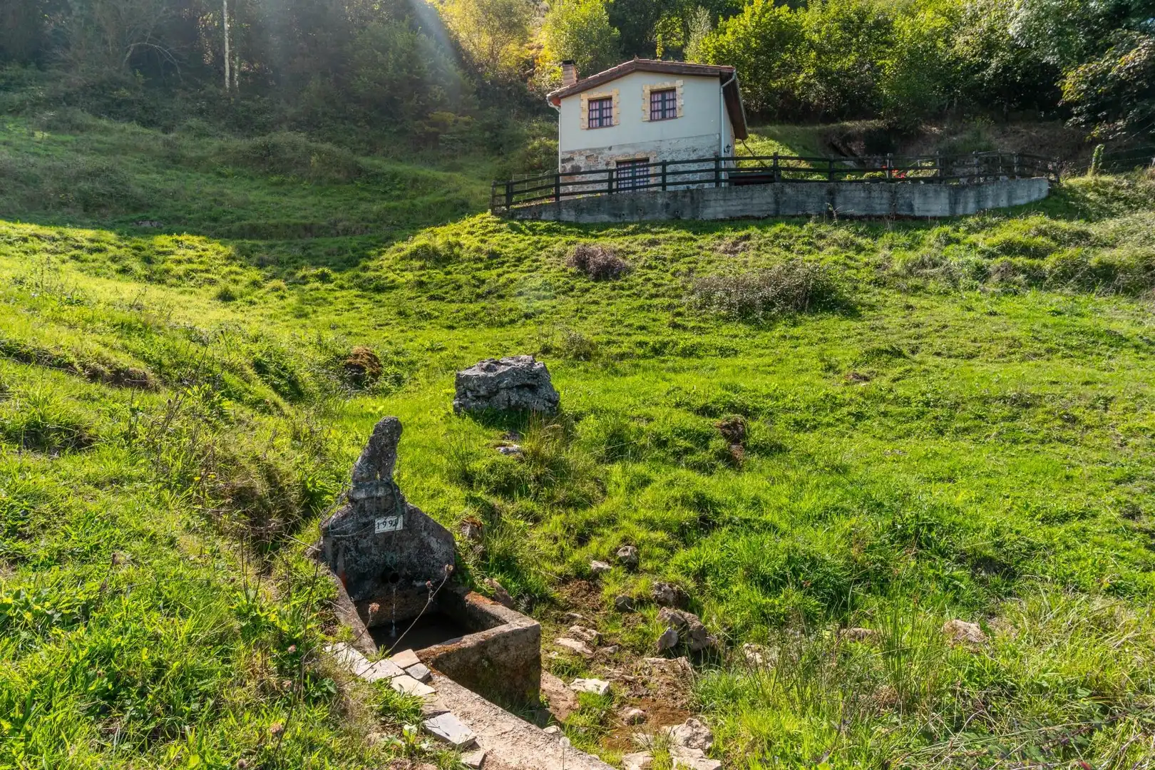 Exterior view of Houses for sale in Bimenes  with Heating, Private garden and Terrace