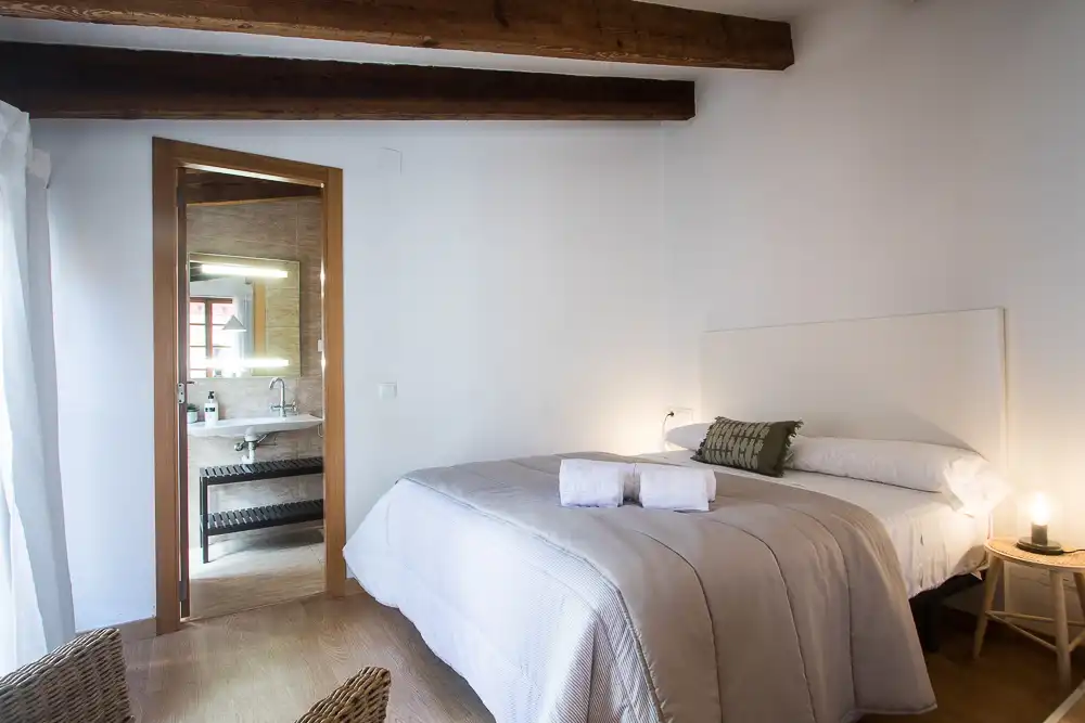 Bedroom of Study for rent in Valencia  with Air Conditioner, Heating and Parquet flooring
