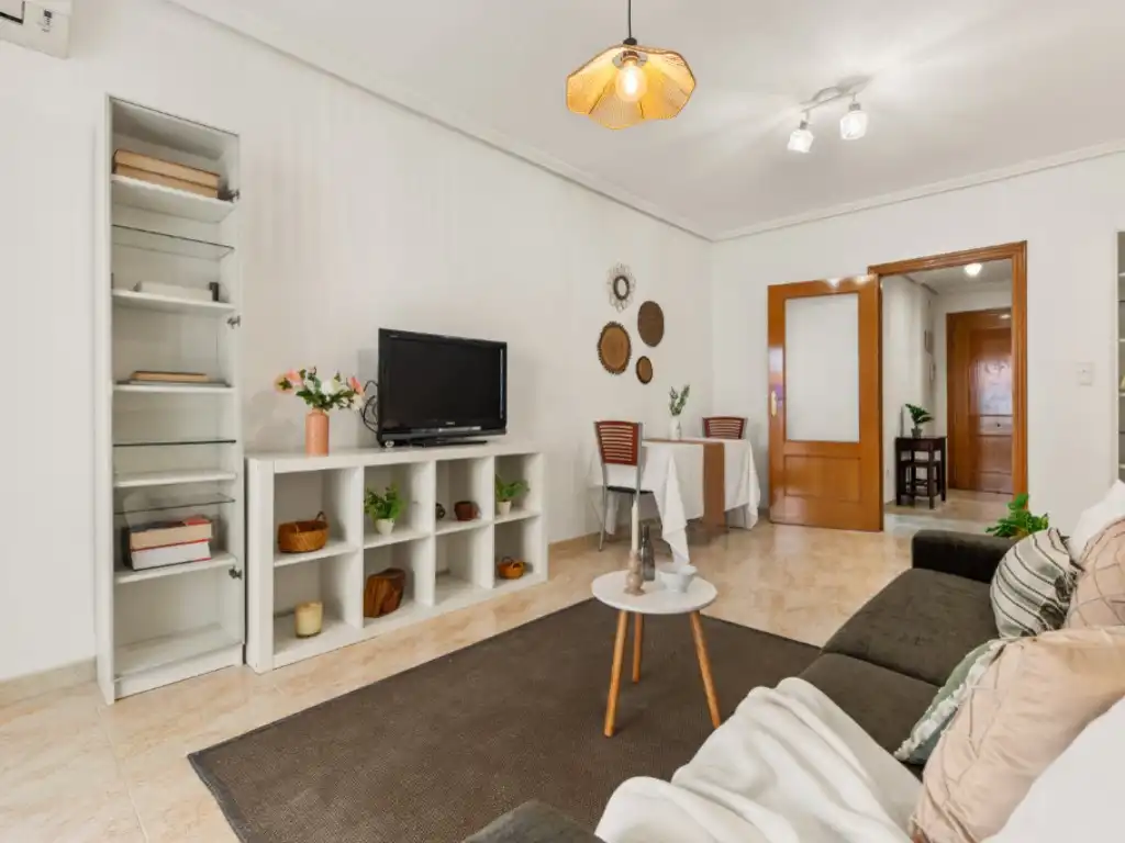 Wohnzimmer von Wohnungen zum Verkauf in El Campello mit Klimaanlage und Terrasse