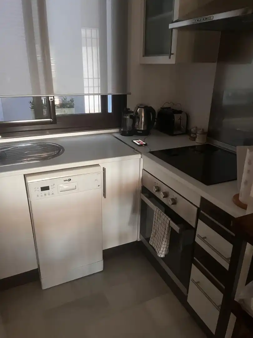 Kitchen of Flat for sale in Ayamonte  with Air Conditioner, Private garden and Terrace