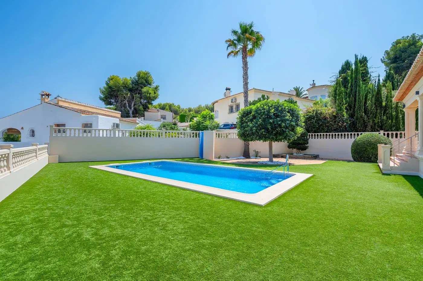Piscina de Casa o chalet en venta en Benissa con Jardín privado, Terraza y Trastero