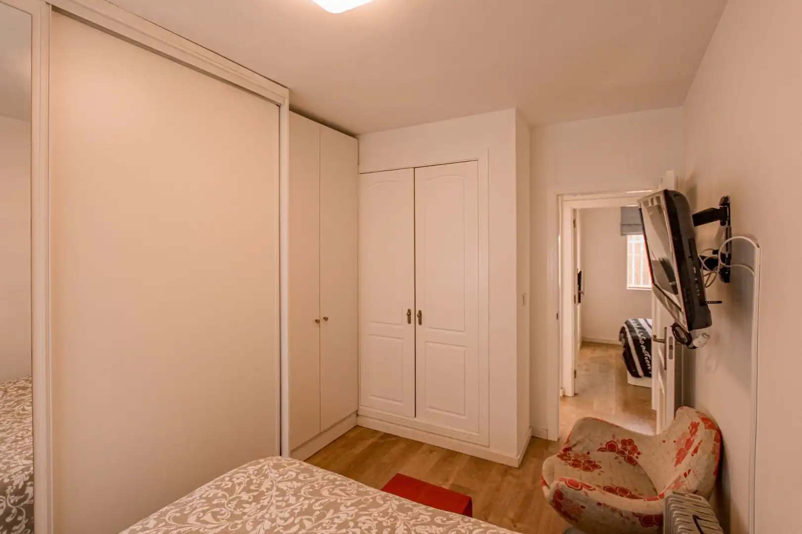 Bedroom of Apartments for sale in Els Poblets  with Air Conditioner, Private garden and Storage room