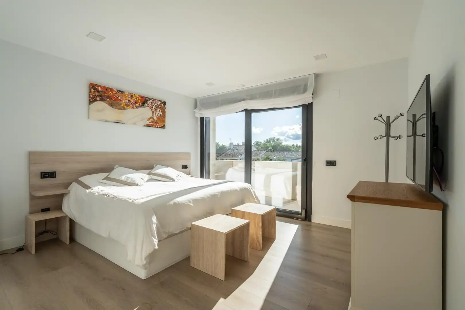 Bedroom of Houses for sale in Colmenarejo  with Air Conditioner, Heating and Private garden