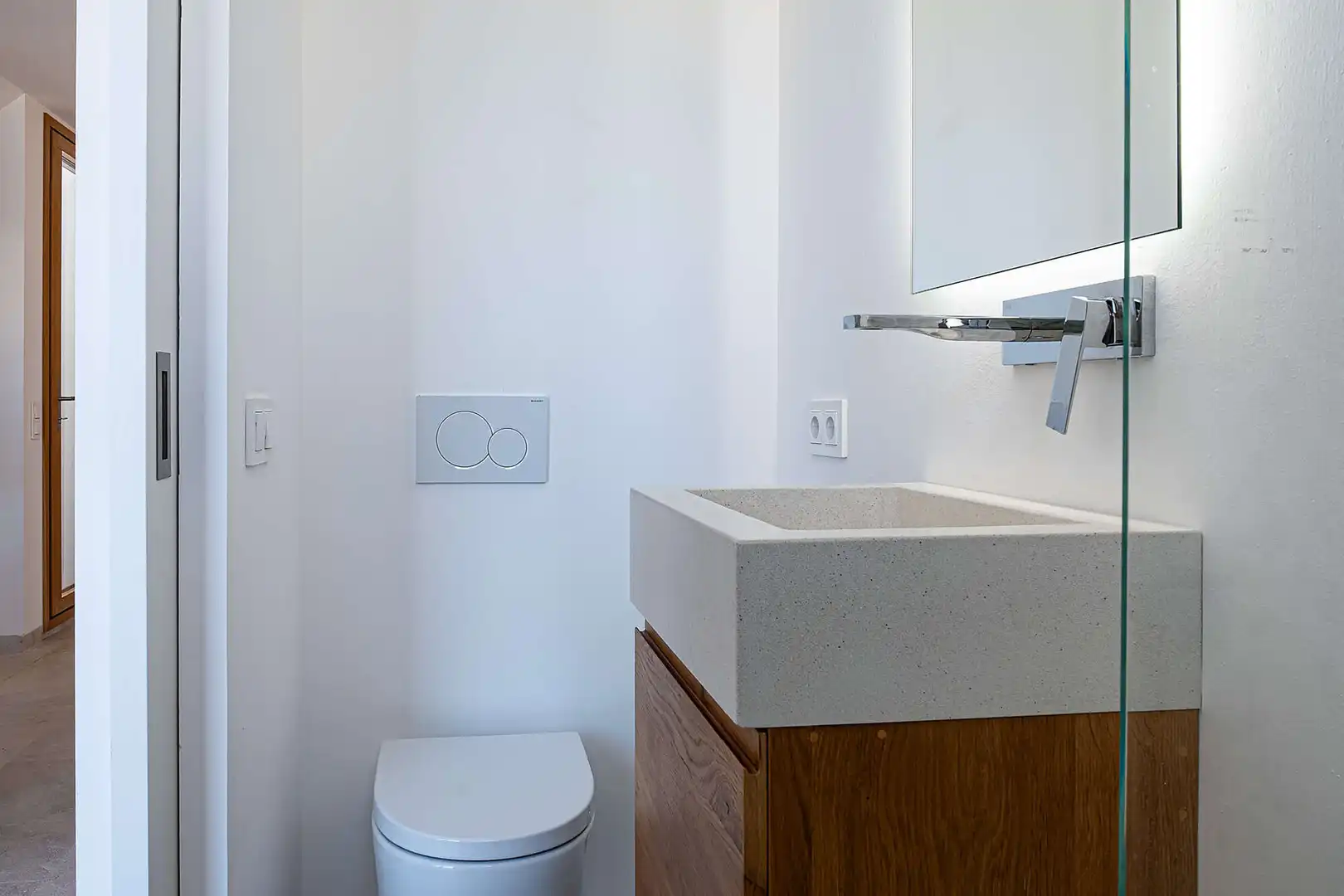 Baño de Casa o chalet en venta en Pollença con Aire acondicionado, Terraza y Amueblado