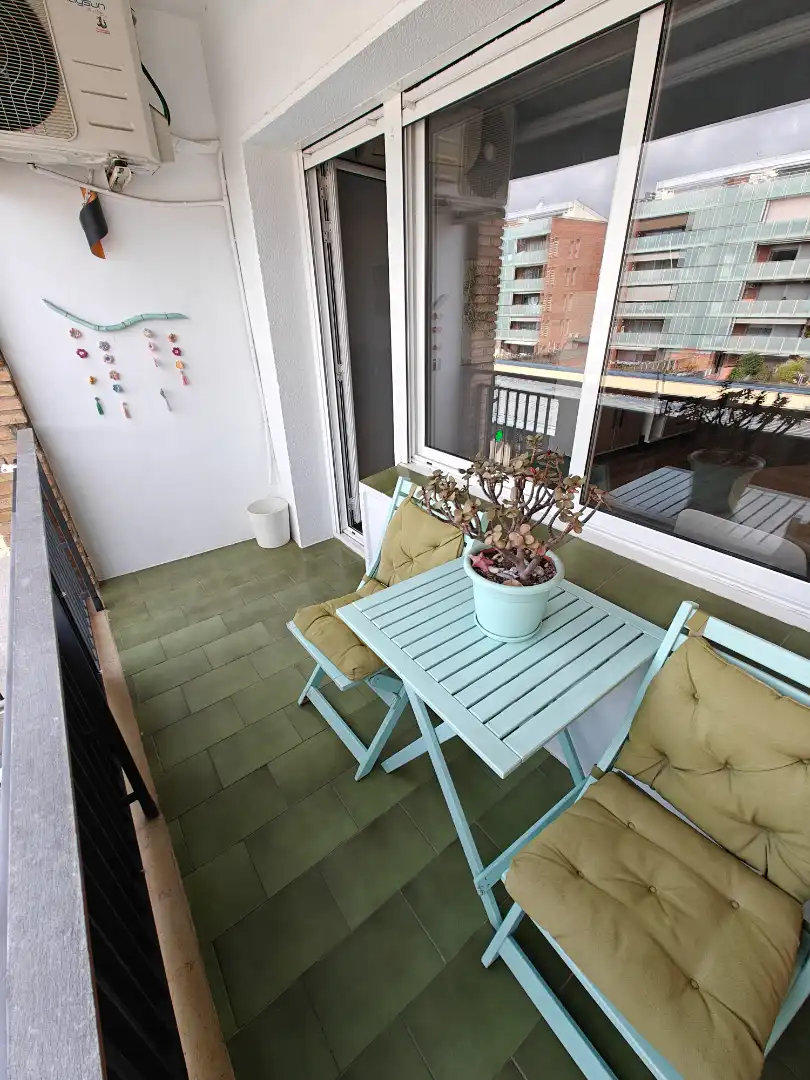 Balcony of Flat for sale in Premià de Mar  with Air Conditioner, Heating and Parquet flooring