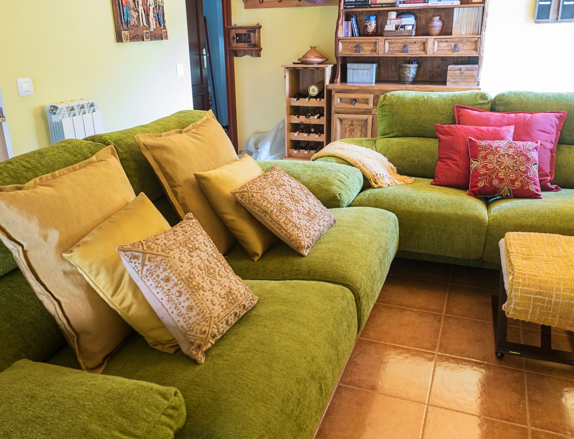 Living room of Apartment to rent in Ezcaray  with Furnished