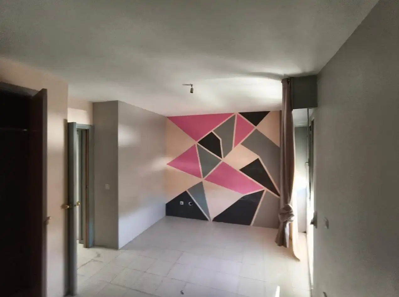 Sala d'estar de Casa adosada en venda en Madrid amb Terrassa