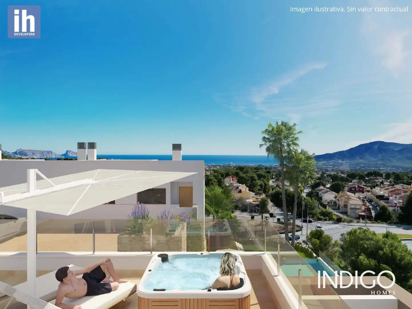 Terraced house with pool for sale in Serra Gelada, imagen 6