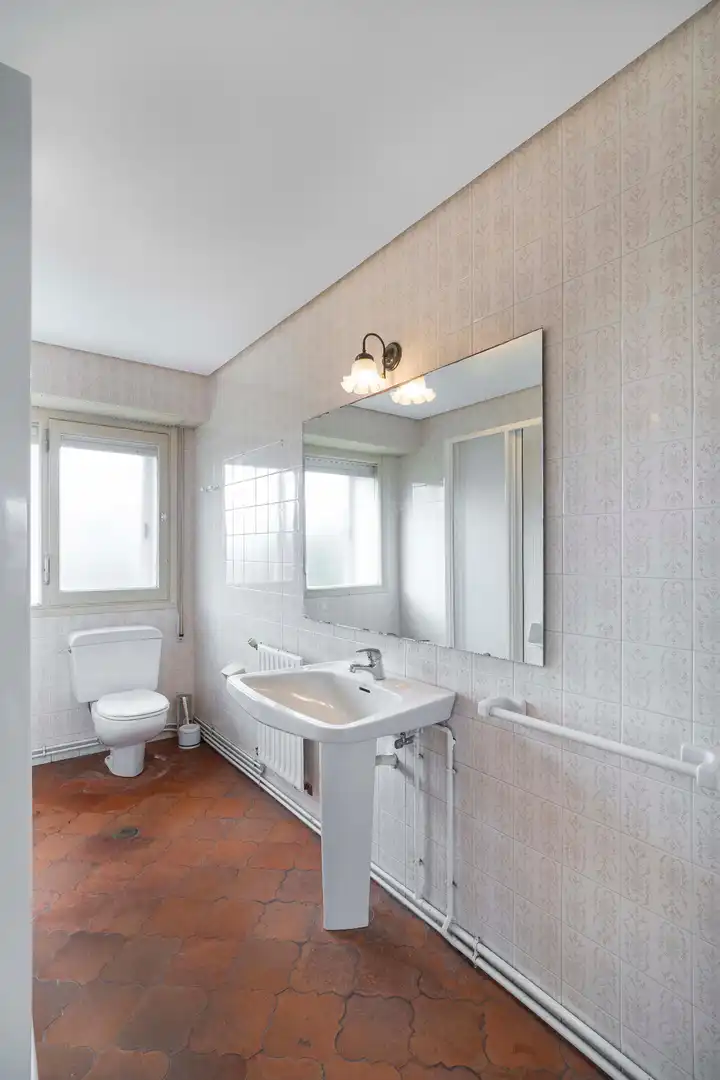 Baño de Casa o chalet en venta en A Coruña Capital  con Calefacción, Jardín privado y Terraza