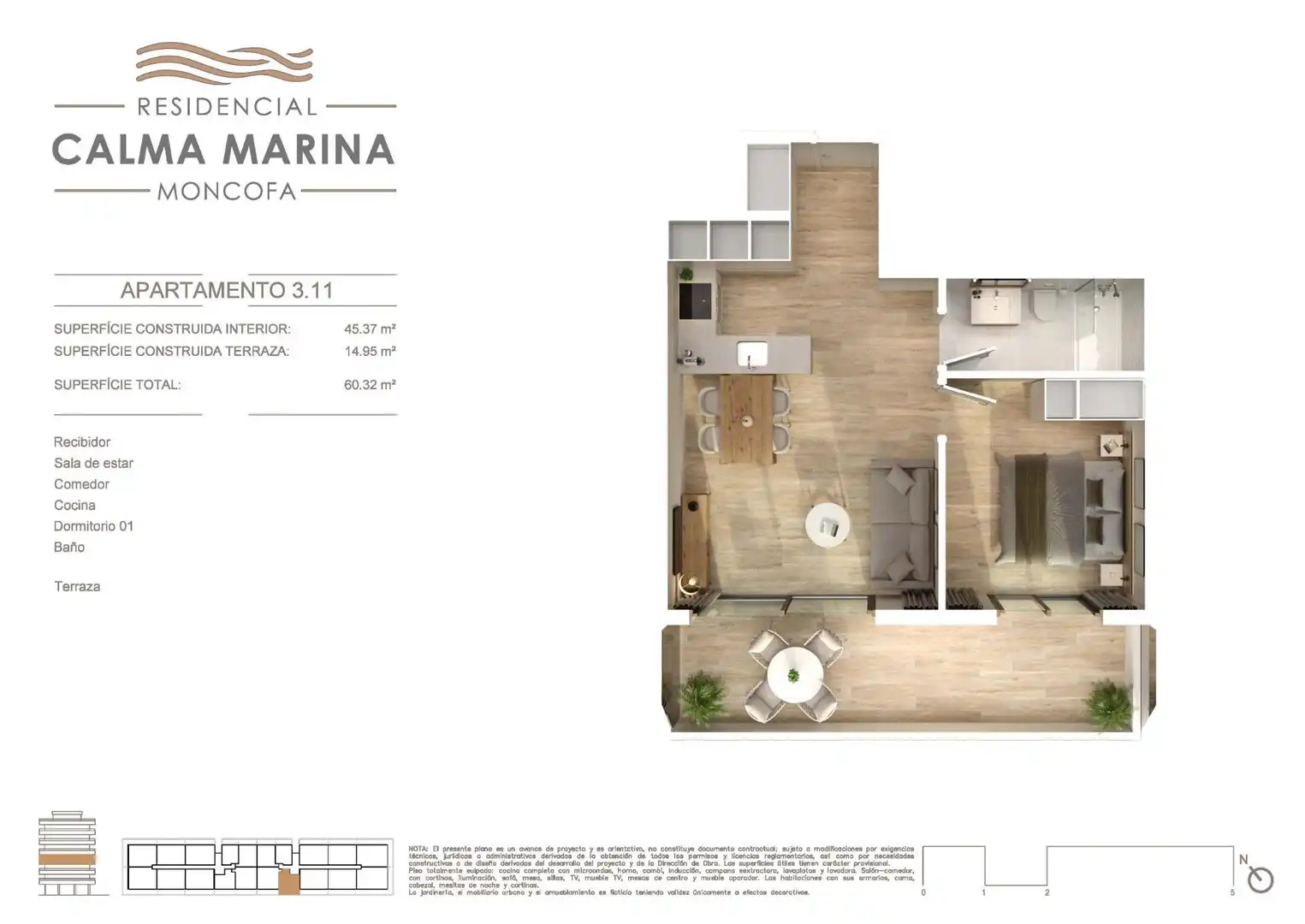 Appartement compact avec piscine à vendre à Moncófar Playa, imagen 70