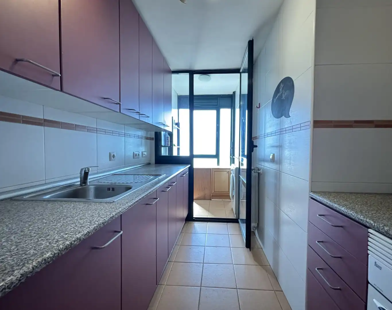 Küche von Wohnung zum Verkauf in Ávila mit Heizung, Terrasse und Abstellraum