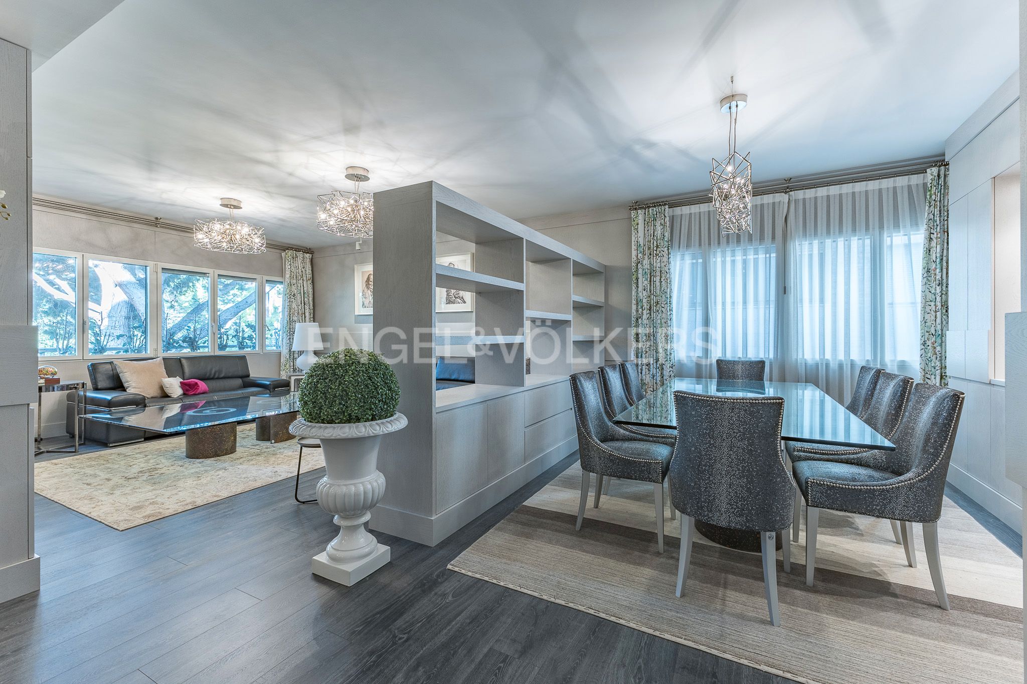 Menjador de Apartament en venda en  Barcelona Capital amb Aire condicionat, Calefacció i Terrassa