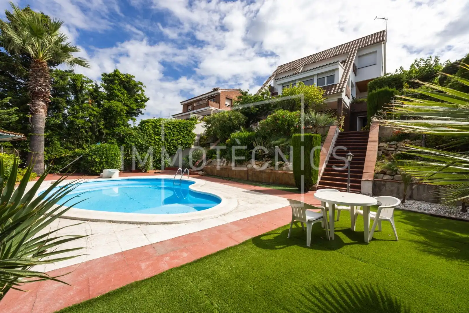 Piscina de Casa o xalet en venda en Canet de Mar amb Calefacció, Jardí privat i Terrassa
