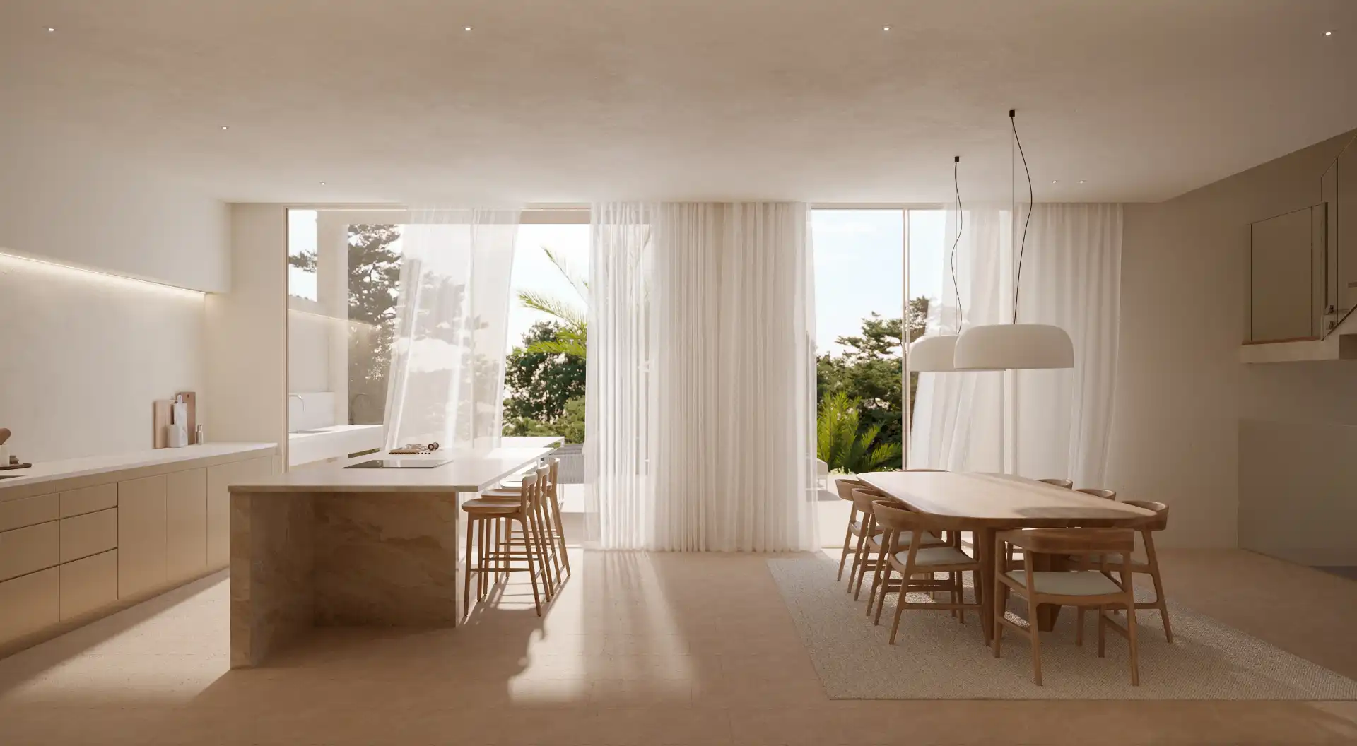 Comedor de Casa o chalet en venta en Calvià con Aire acondicionado, Calefacción y Jardín privado