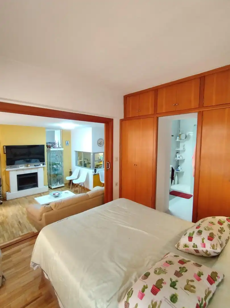 Dormitori de Apartament de lloguer en Murcia amb Aire condicionat, Calefacció i Parquet