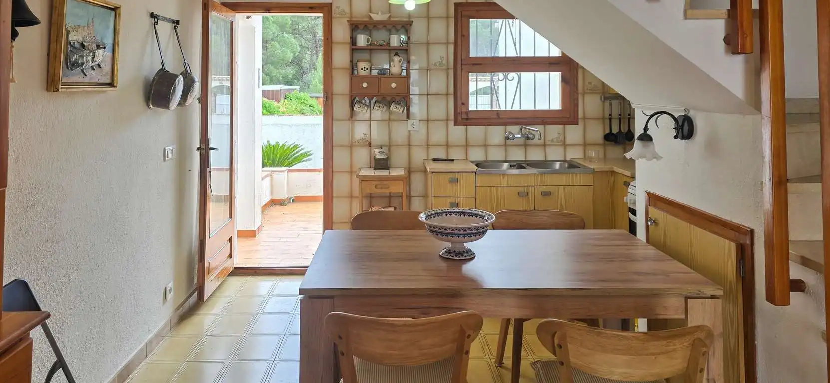 Kitchen of Detached homes for sale in L'Escala  with Air Conditioner, Private garden and Terrace