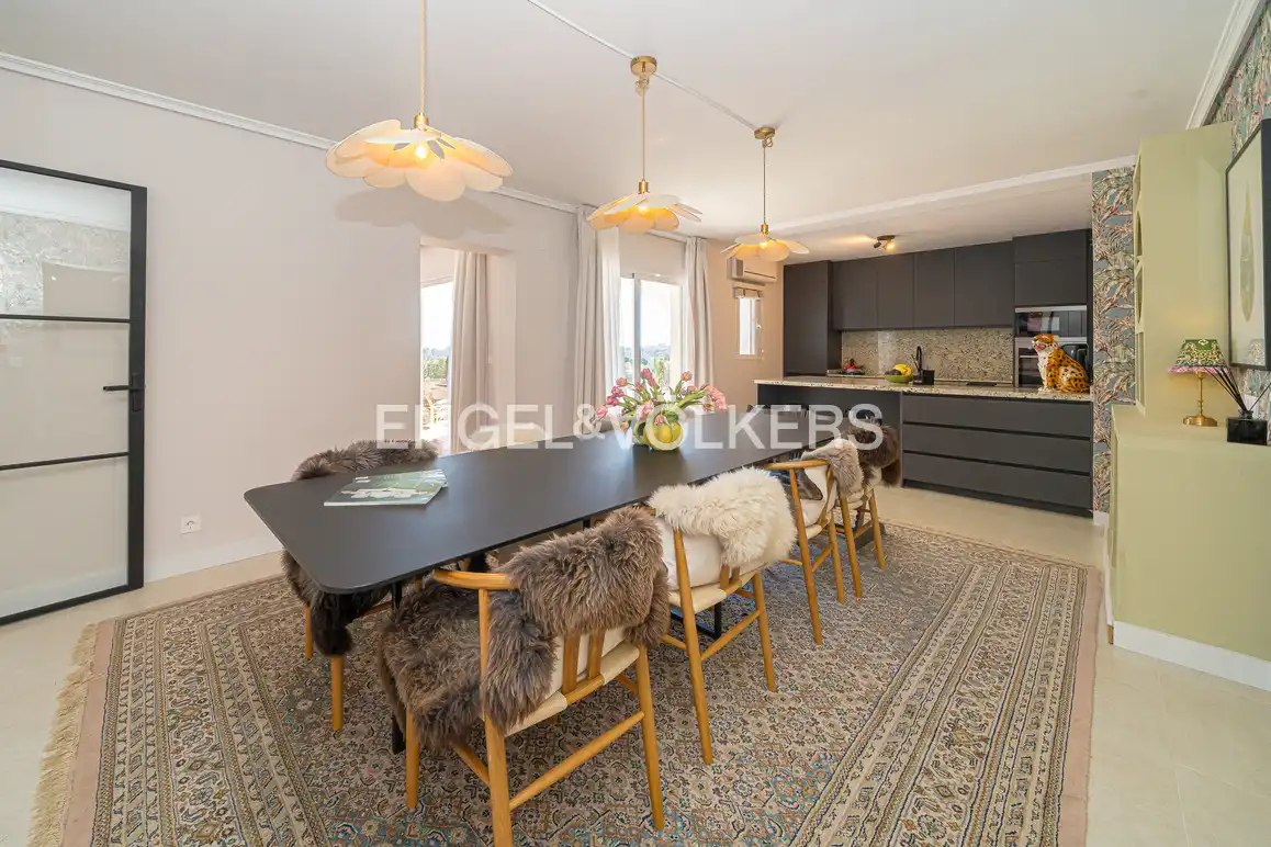 Comedor de Casa o chalet en venta en Polop con Aire acondicionado, Jardín privado y Piscina