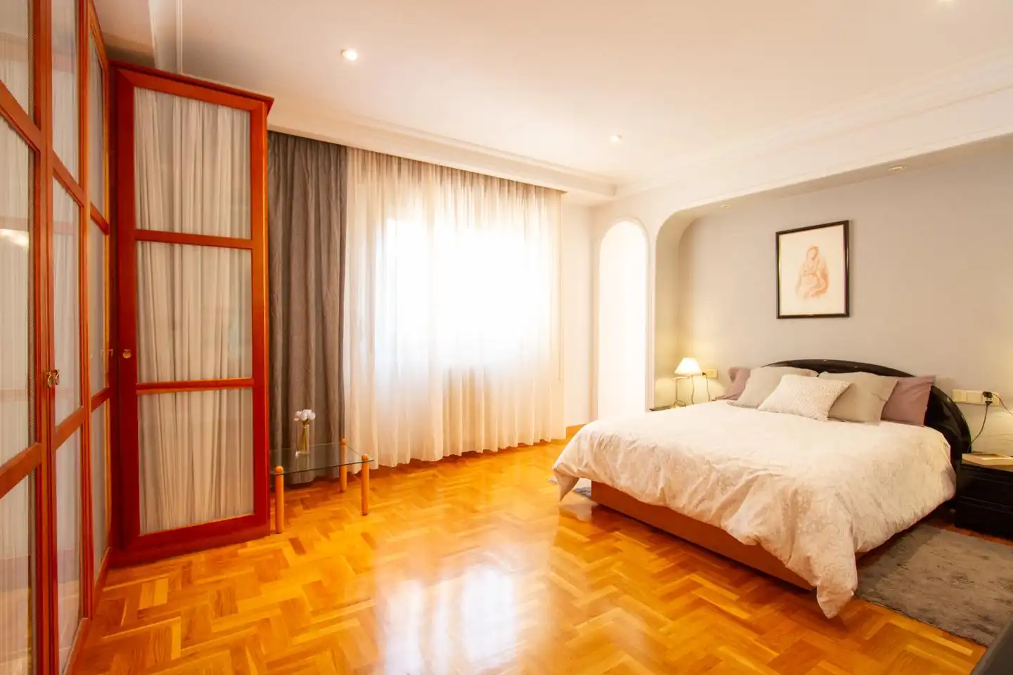 Schlafzimmer von Maisonette zum Verkauf in Villava / Atarrabia mit Klimaanlage, Heizung und Terrasse